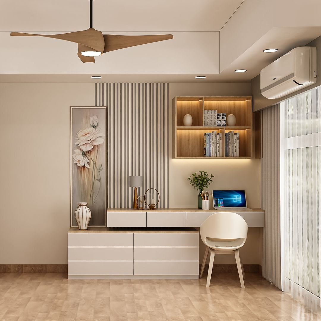 Contemporary Oak Flooring Design with Natural Wood-Grain Finish Planks